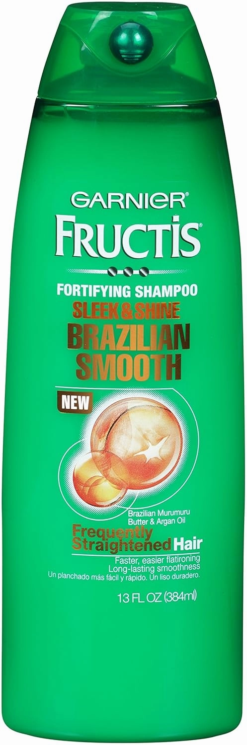 Garnier Hair Care Fructis Brazilian Smooth Shampoo, 13 Fluid Ounce