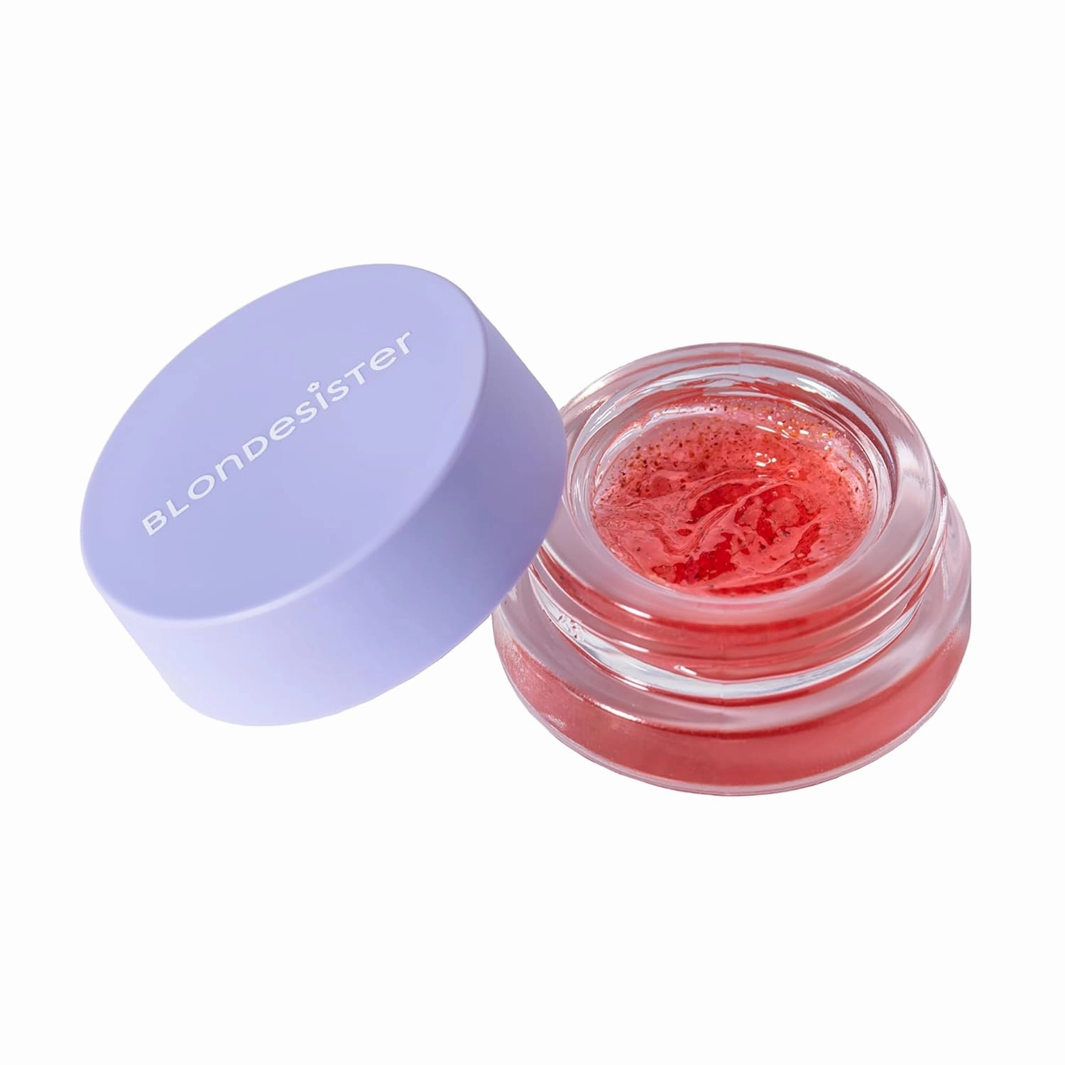 Gentle Lip Scrub Daylicious - Lip Moisturizer Hydrates Instantly - Natural, Nourishing Formula with Raspberry Scent - Vegan - 0.1 oz