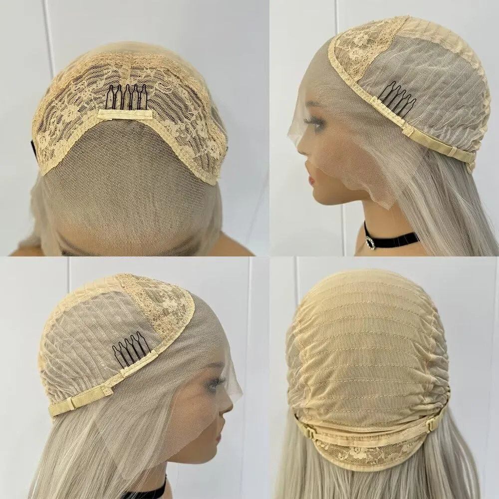 Ginger Wig Long Curly Lace Wig Glueless Synthetic Lace Front Wigs For Women Heat Resistant Cosplay Wig Orange Long Deep Curl Wig 24Inch For Princess Merida Cosplay