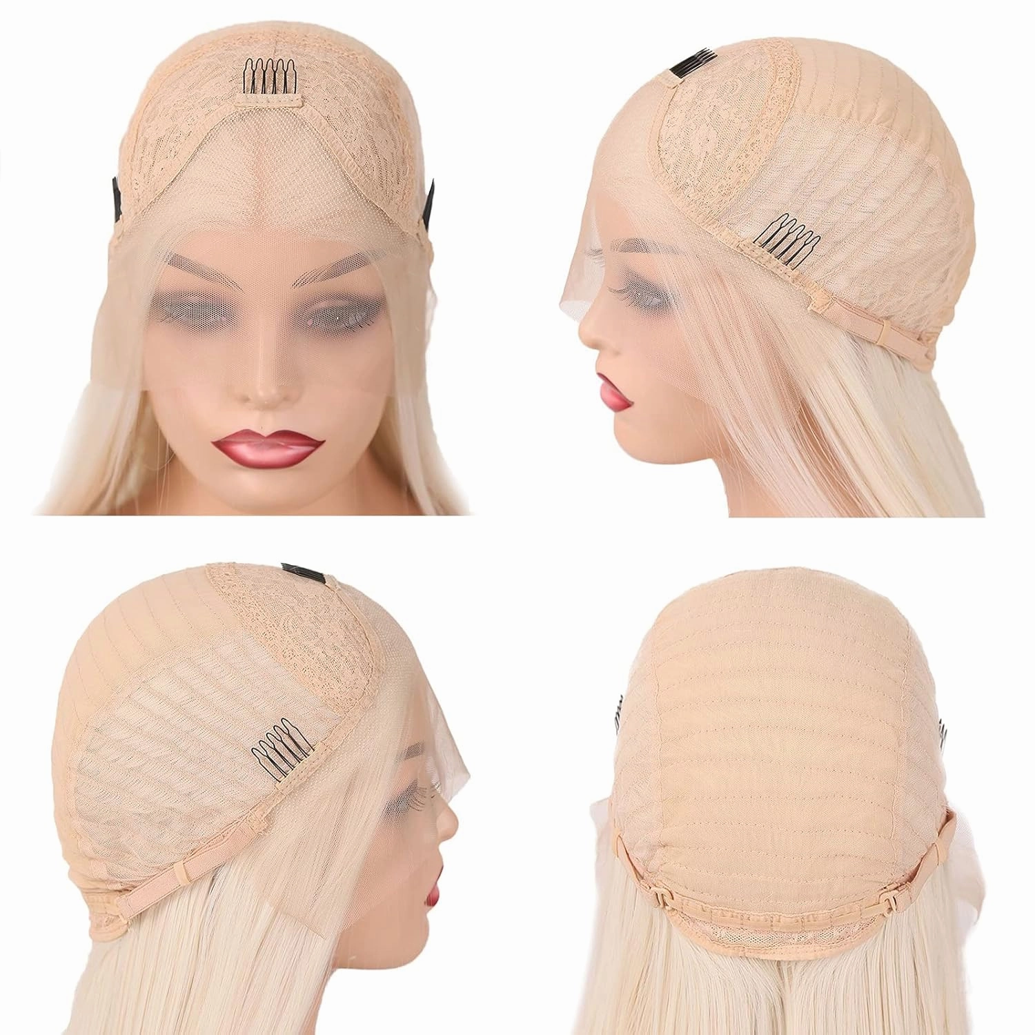 Ginger Orange Long Natural Wave Lace Font Wigs for Women Girls Free Part Slightly Wave Wig Heat Resistant Synthetic Lace Wig Daily Wear Wigs