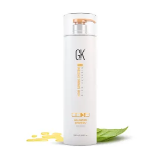 GK HAIR Global Keratin Balancing Shampoo 1000ml For Oily Hair And Scalp Restores Scalp pH Level - Sulfate And Paraben Free