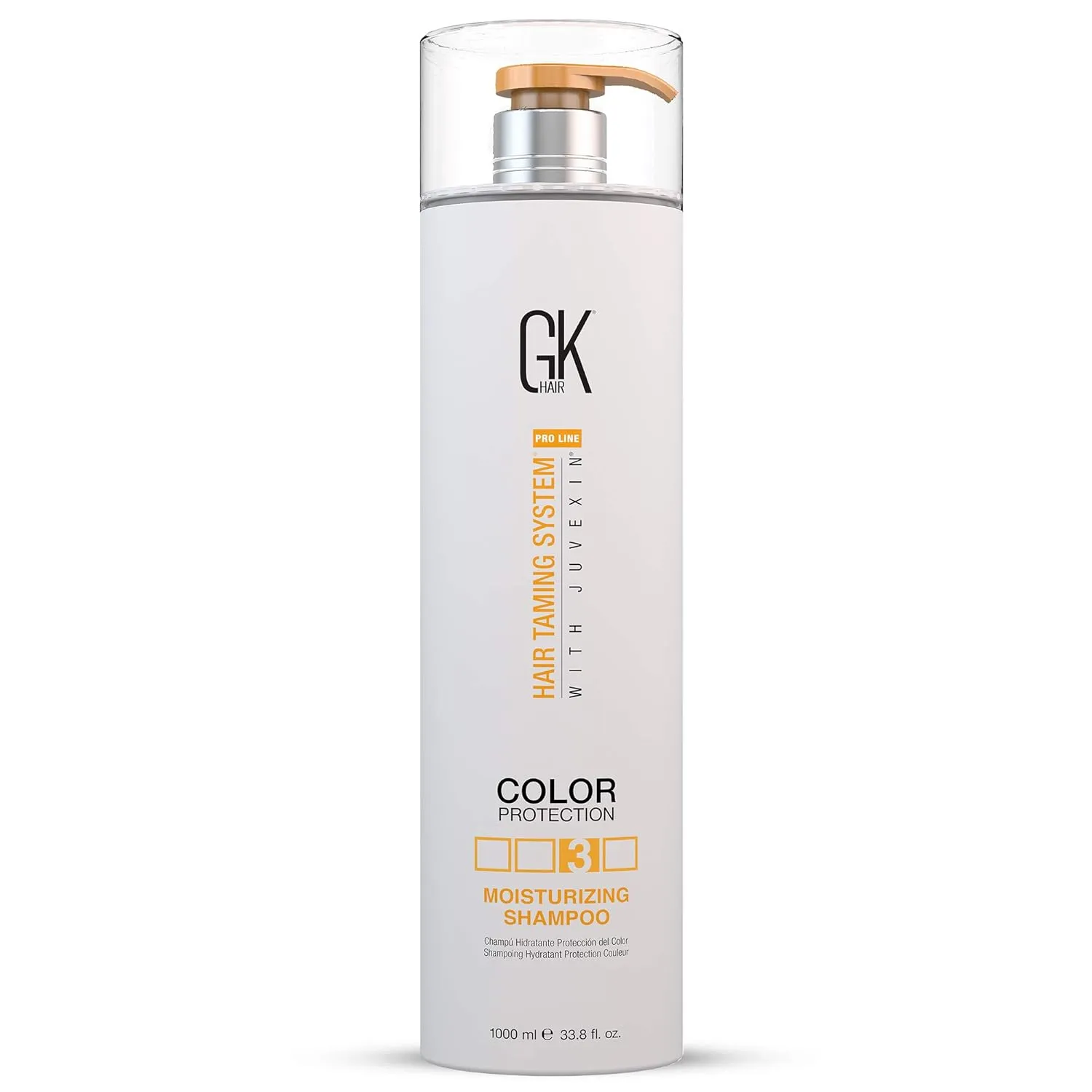 GK HAIR Sulfate-Free Moisturizing Shampoo for Women Deep Conditioning Hair Mask with Keratin and Argan Oil Frizz Control Hydrate Treatment for Dry Color-Treated Damaged Hair – 33.8 Ounce