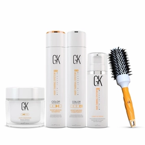 GK HAIR Ultimate Hair Care Collection – Intensive Treatments & Styling Essentials for All Hair Types, Including Smoothing Shampoo, Deep Conditioning, Frizz Control, Hydration, and Shine