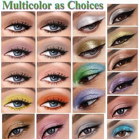 Glitter Eyeshadow，Liquid Glitter Eyeshadow Shining Eye Shadow Makeup Shimmer Long Lasting Quick-Drying (Pink)