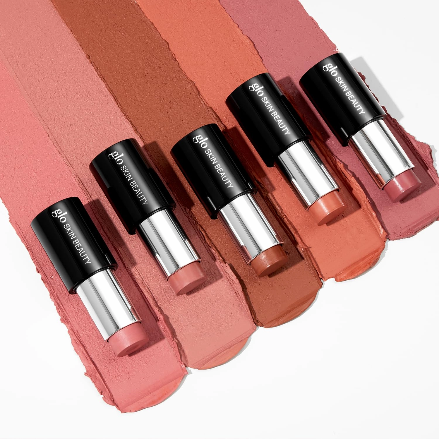 Glo Skin Beauty Cream Blush Stick (Desire) | 3-in-1 Multitasking Long-Wear Cheek, Lips   Lids Stick | Packed with Skincare Benefits