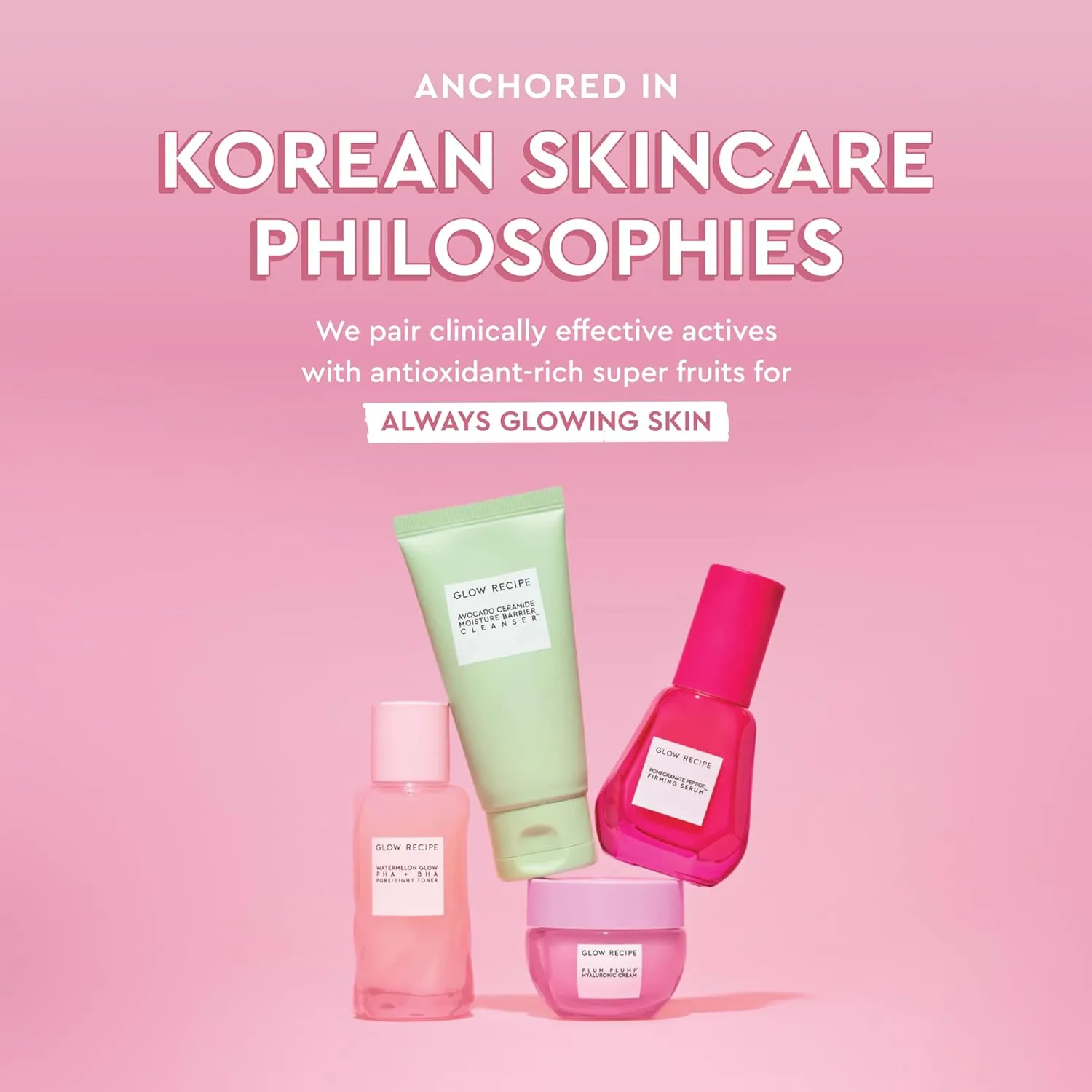 Glow Recipe Pink Juice Water Gel Face Moisturizer for Women, Men & Teens - Hydrating Hyaluronic Acid, Radiance Boosting, Non-Comedogenic, Oil-Free, Long-Lasting Korean Skin Care for Oily Skin (50ml)