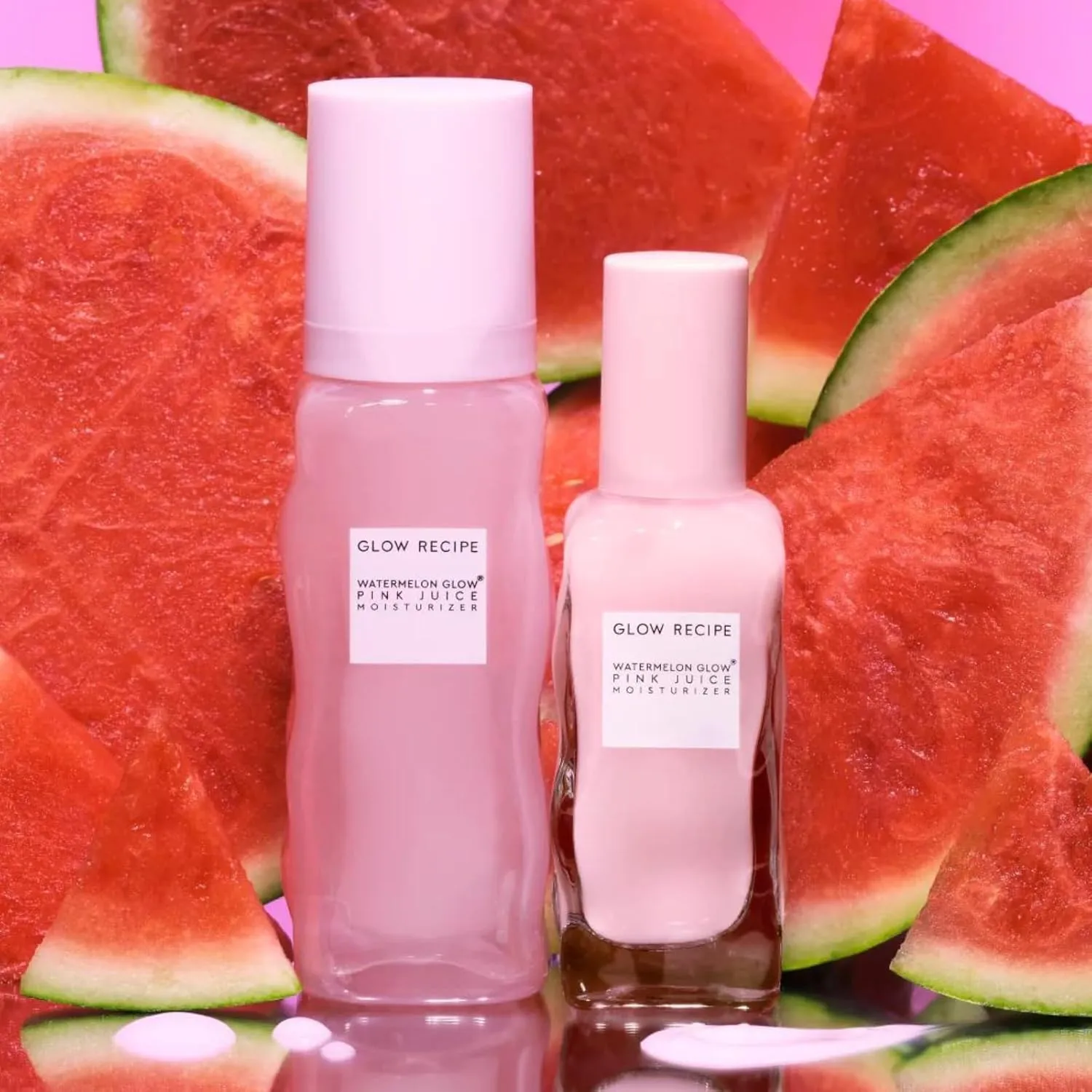 Glow Recipe Pink Juice Water Gel Face Moisturizer for Women, Men & Teens - Hydrating Hyaluronic Acid, Radiance Boosting, Non-Comedogenic, Oil-Free, Long-Lasting Korean Skin Care for Oily Skin (50ml)