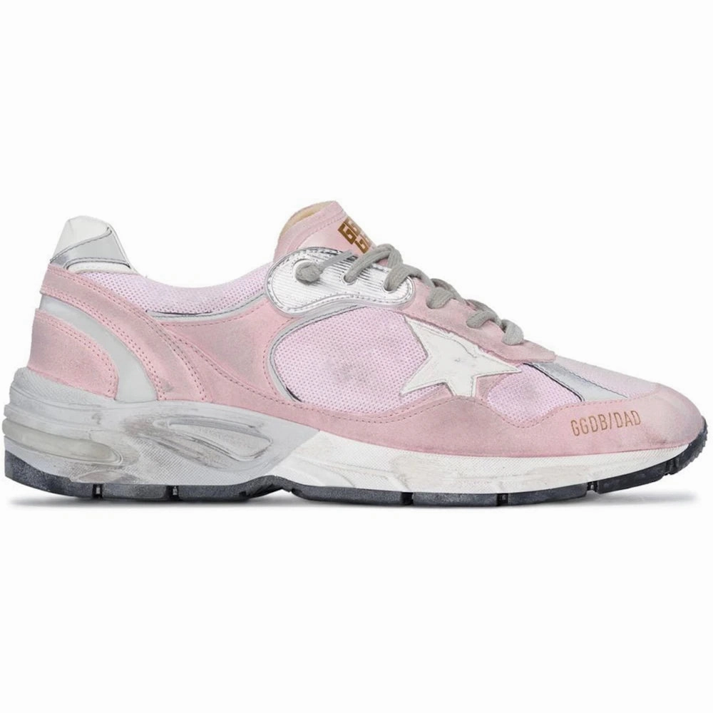 Golden Goose Dad-Star Blush Pink Bone White