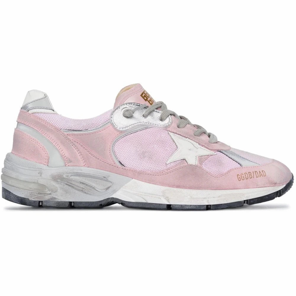 Golden Goose Dad-Star Blush Pink Bone White