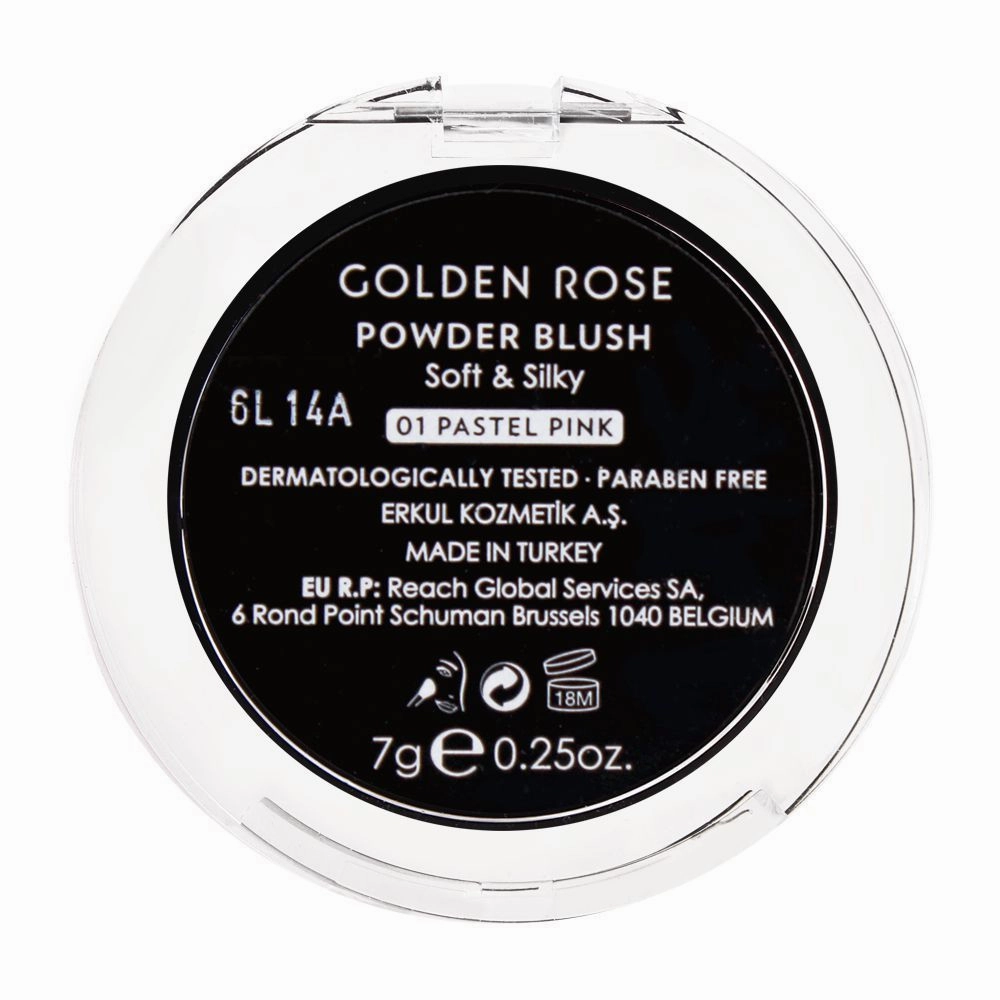 Golden Rose Powder Blush On 1