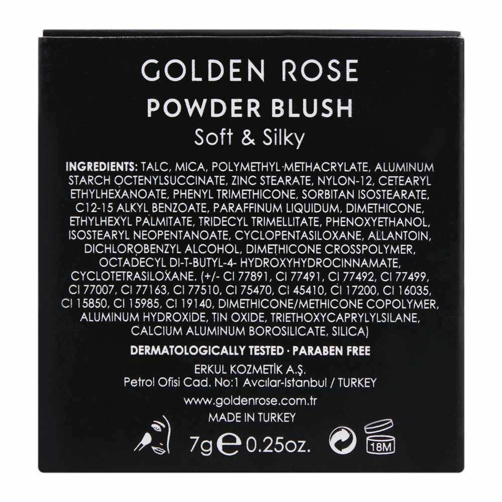 Golden Rose Powder Blush On 1