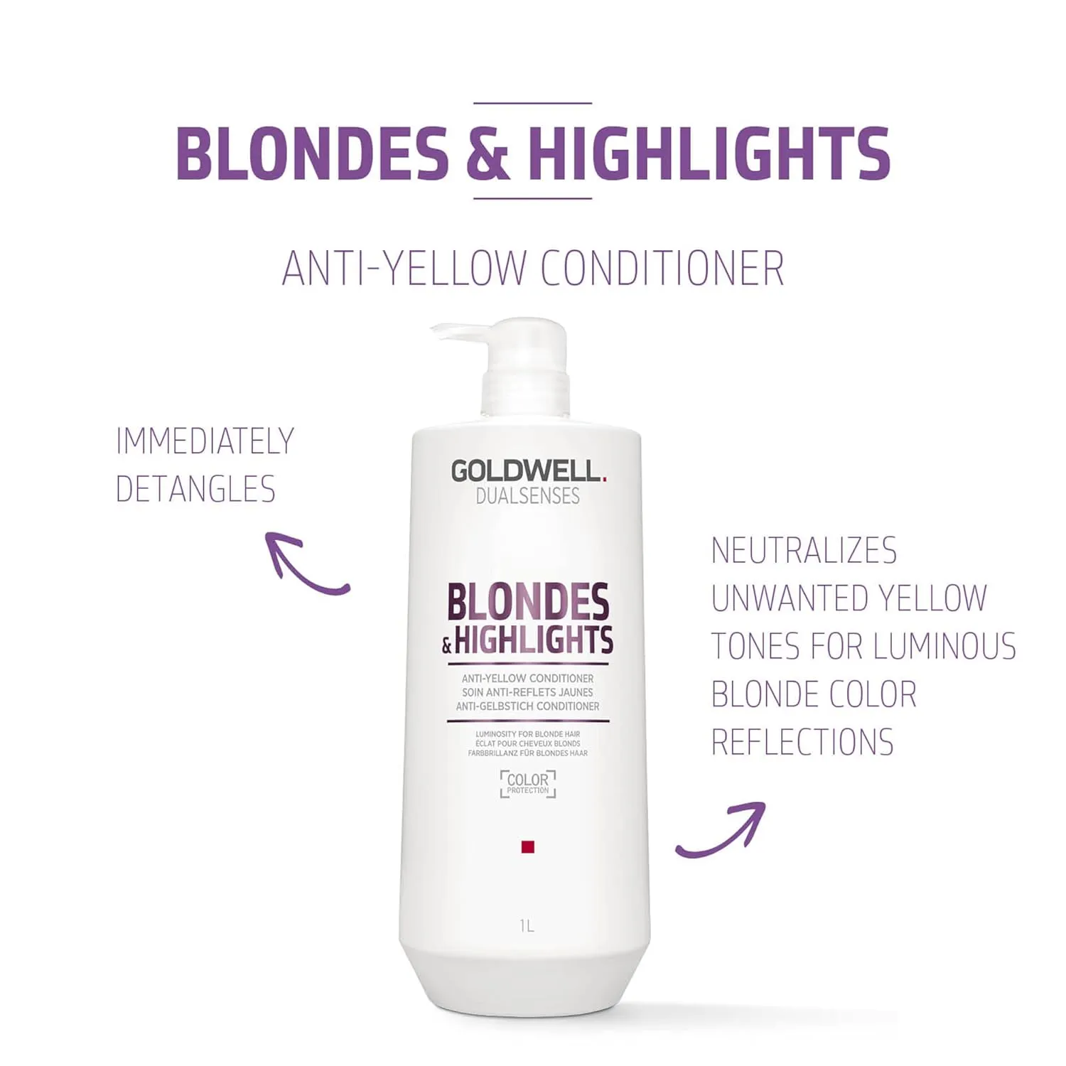 Goldwell Dualsenses Blondes & Highlights Anti-Yellow Conditioner