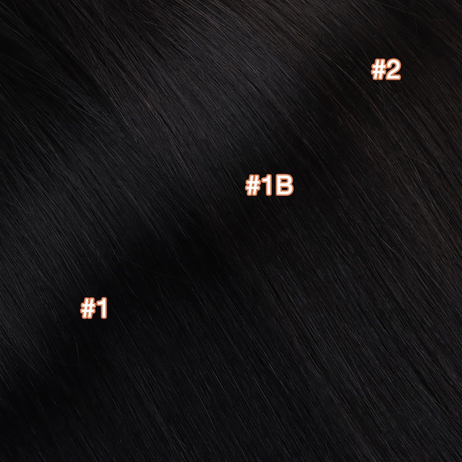 GOO GOO Invisi Edge Clip in Hair Extensions 20inch 150g 7Pcs Injected Seamless PU Clip in Hair Extensions, Virgin Real Human Hair, 1B Natural Black