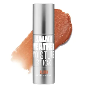 GOOD WEIRD Highlighter: Balmy Weather Blush Stick - Vegan Multi-Stick for Face, Cheeks, and Lips | Dewy Shimmer Glaze, Shea Butter | Cruelty-Free | Be You. It’s Good. |0.15 oz.| MANGO (Terracotta)