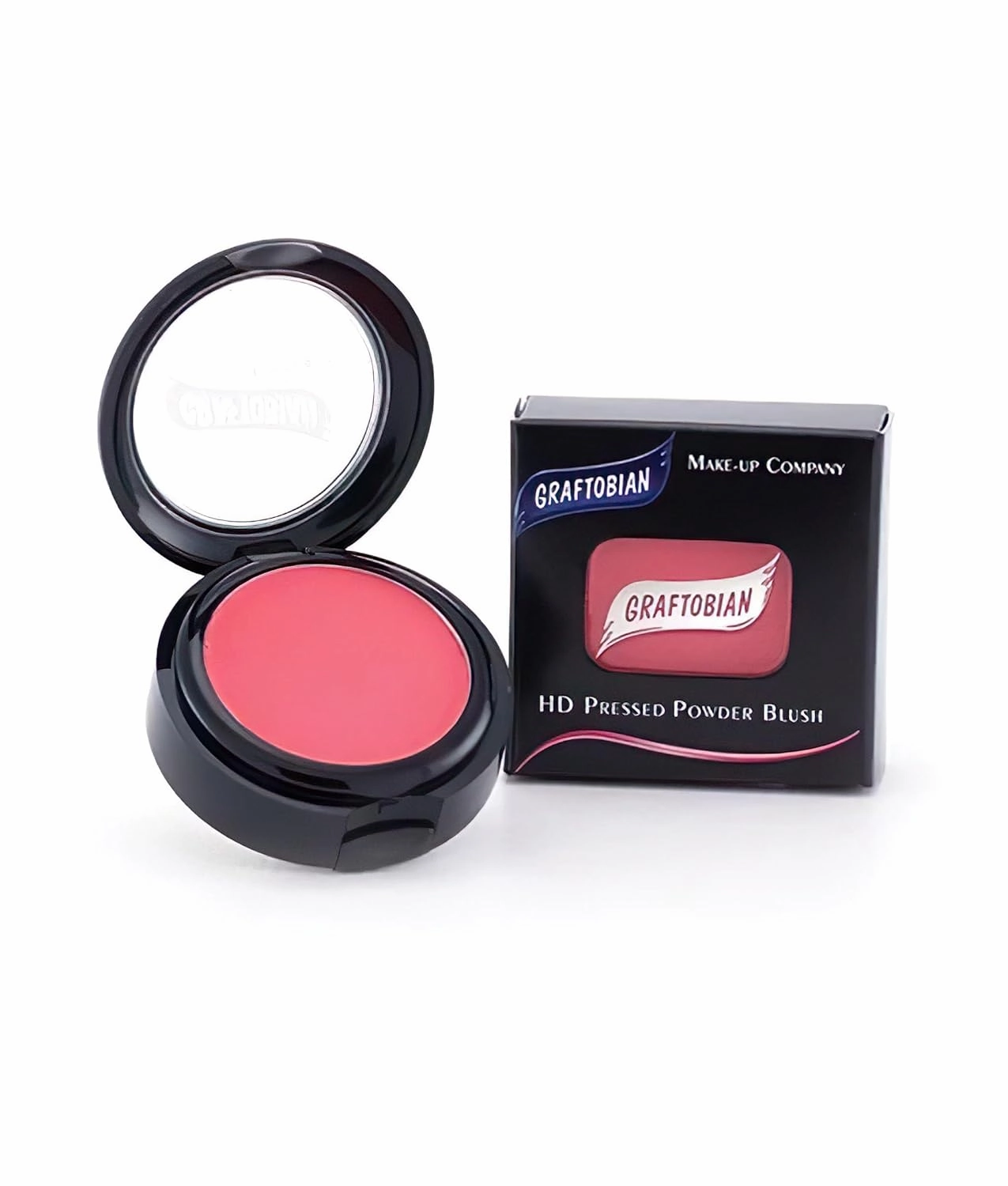Graftobian Pressed Powder Blush Compact Radiant Rose