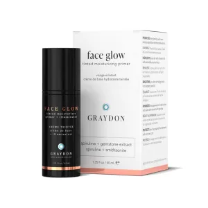 GRAYDON Face Glow - Natural Tinted Moisturizer Primer I Highlights, Refreshes, & Protects Skin I 40 ml/ 1.35oz