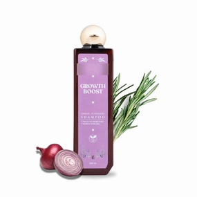 Gro.wth Bo.ost Sham.poo | Onion & Rosemary | Strengthens Hair & Promotes Growth | Unisex | 200ml