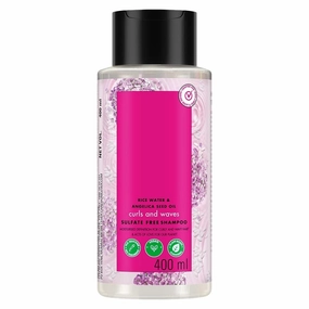 GT Rice Water & Angelica Seed Oil Silicone-Free Curl & Waves Shampoo|| No Parabens|| No Sulfates|| Angelica Essential Oil|| 400ml