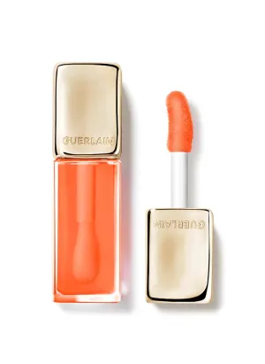 Guerlain Kiss Kiss Bee Glow Oil - 319 Peach Glow for Women - 0.3 oz Lip Oil