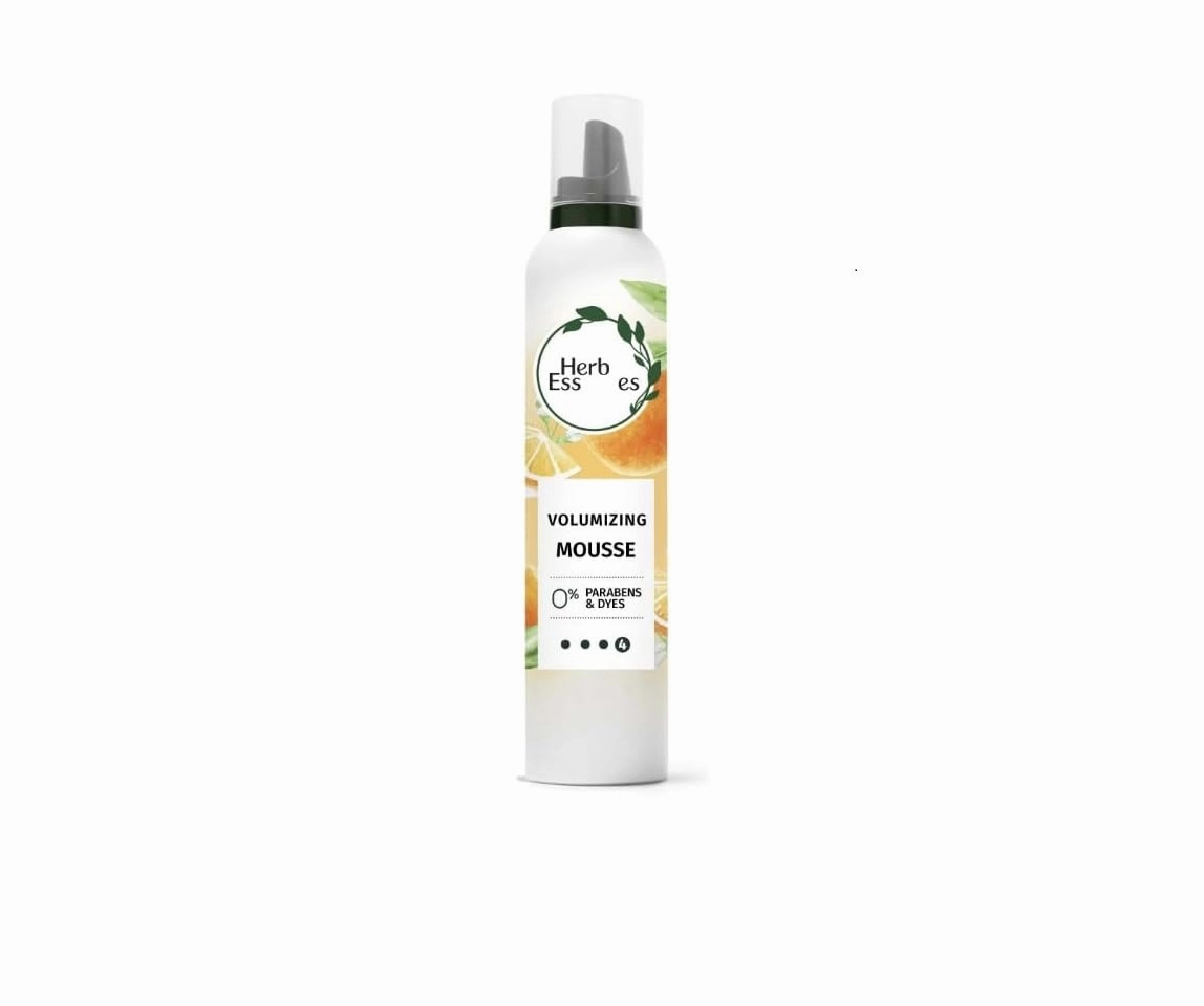 H'erbal Essences Volumizing Mousse, Weightless Volume, All Day Hold Mousse for Fine Hair, 6.8 fl oz (Pack of 1)