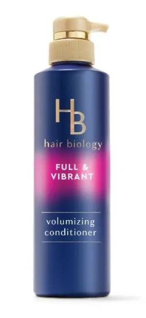 Hair Biology Full and Vibrant Volumizing Conditioner, Fine and Thin Hair, 12.8 fl oz