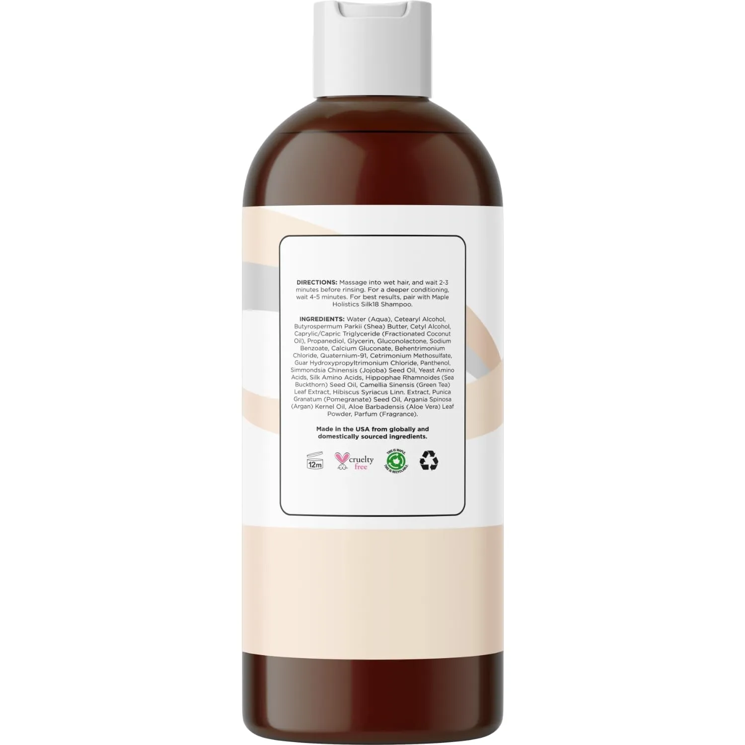 Hair Conditioner for Damaged Dry Hair - Moisturizing Conditioner for Dry Damaged Hair Treatment and Frizz Control with Hair Moisturizer Amino Acids - Sulfate Free Conditioner for Colored Hair Care