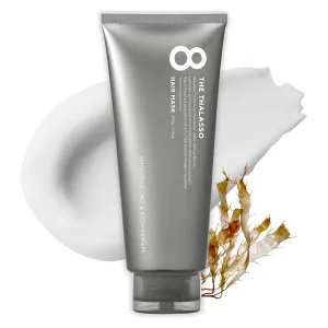 Hair Mask for Normal to Oily Hair Women & Men, Deep Conditioner with Stem Cells & Deep Sea Water, Intensive Hair Cream from Japan, Sulfate & Paraben Free, SMOOTH, 7.05 Fl Oz