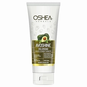 Hair Conditioner | Deep Conditioning for Improved Volume & Shine | Enriched with Avocado & Cherry Extract | Paraben & Silicone Free- 200ml, White