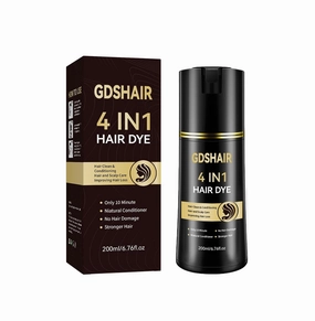 Hair Dye Shampoo,Instant Hair Color Shampoo,For Men and Women 6.76 fl.oz (Dark Brown)