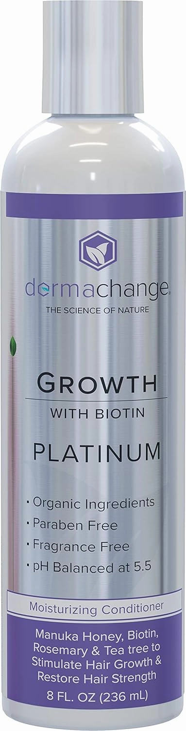 Hair Growth Conditioner with Coconut Oil and Tea Tree Oil - Hair Care for Hair Loss - Volumizing Hair Conditioner with Aloe Vera - Deep Conditioner for Dry and Damaged Hair (8oz)