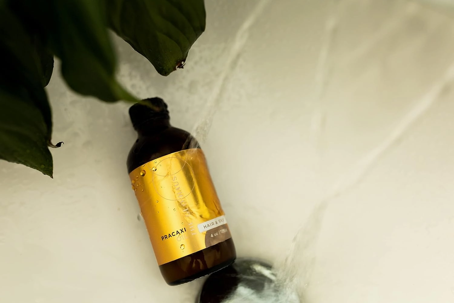 Hair Oil, 100% Pure Pracaxi Carrier Oil for Smooth Hair Conditioning, De-Frizz, Repair & Moisturizing All Skin Types, 4 Fl Oz
