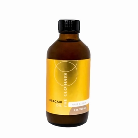 Hair Oil, 100% Pure Pracaxi Carrier Oil for Smooth Hair Conditioning, De-Frizz, Repair & Moisturizing All Skin Types, 4 Fl Oz