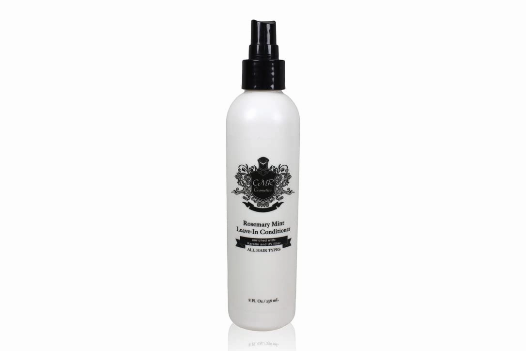 Hair Rosemary Mint Leave-In Conditioner - Detangle, Hydrate, Frizz Control Spray-Strength & Shine, Silky Softness for All Hair Types - Natural Herbal Conditioner for Lustrous Hair
