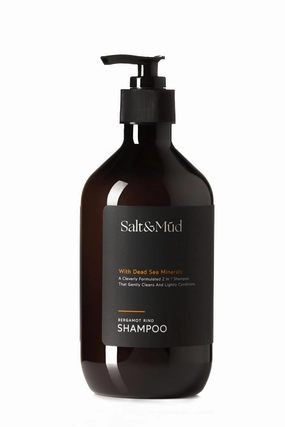 Hair Shampoo with Bergamot And Dead Sea Minerals, Aloe Vera, and Argan Oil for All Hair Types 500ml