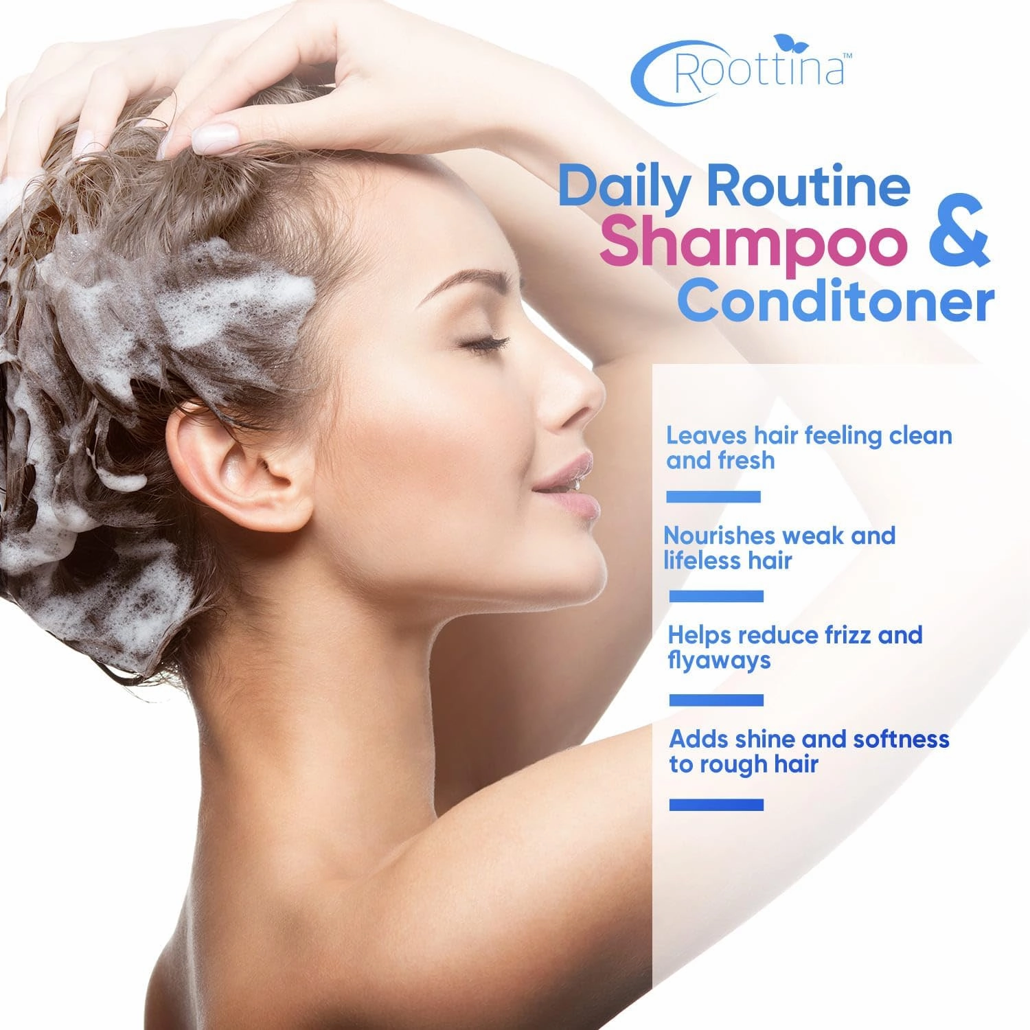 Hair Thickening Shampoo and Conditioner Set for Thinning Hair and Hair Loss Concerns – Volumizing Formula With Biotin & DHT Blockers, Sulfate-Free, Color-Safe, for Women & Men, Made in USA, 16fl oz x2