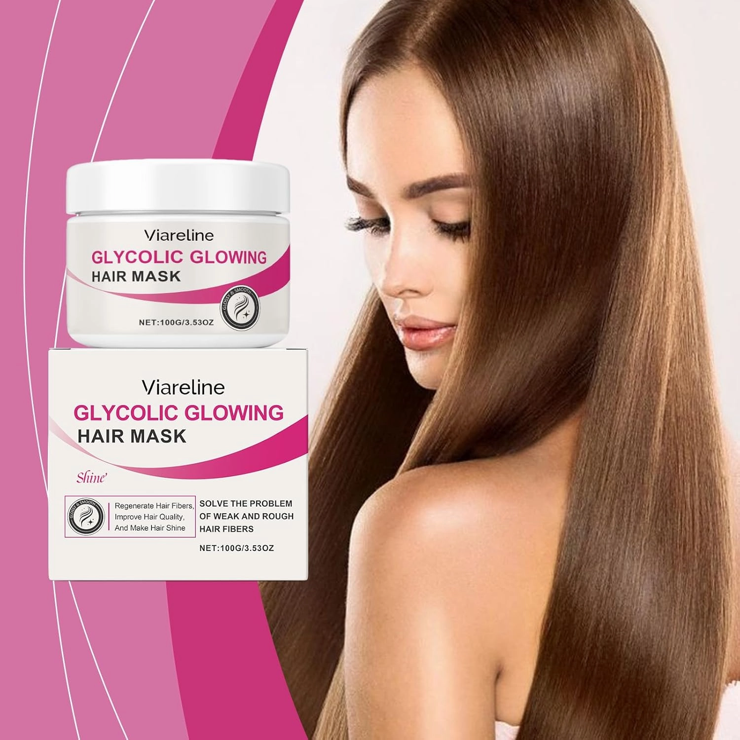 Hair Treatment Mask, Moisturizing Hair Conditioner, 100g