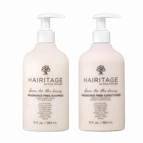 Hairitage Down to the Basics - Chamomile   Sunflower Seed Oil-Infused Shampoo and Hydrating Color-Safe Conditioner - 13 oz