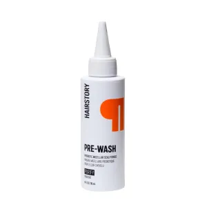 Hairstory Pre-Wash, Prebiotic Micellar Scalp Rinse, Refreshing Deep Clean for Hair, Removes Product Buildup, Oil & Dirt, Balances Scalp Microbiome, 4oz