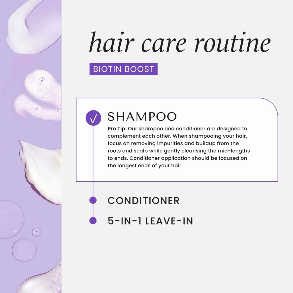 Hask Biotin Boost Thickening Shampoo 355ml