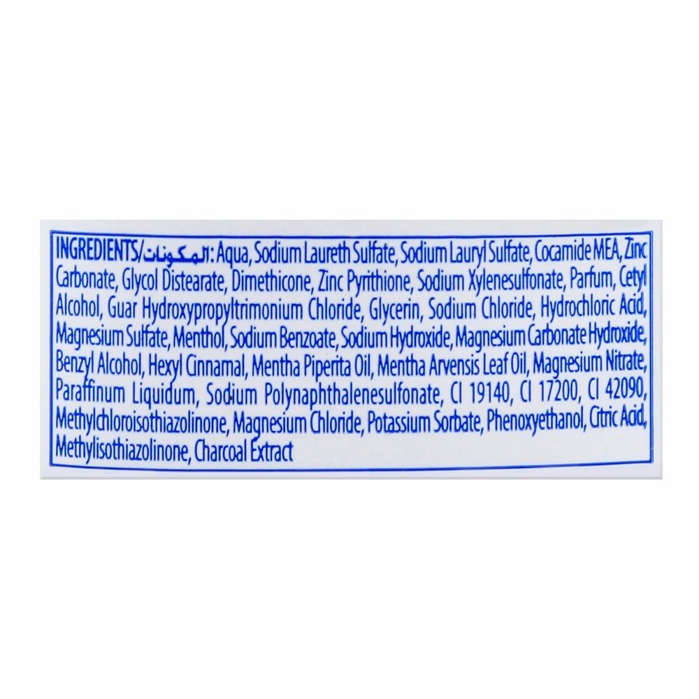 Head & Shoulders Charcoal Detox Anti-Dandruff Shampoo, 400ml