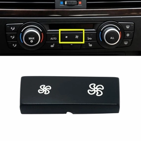 Heater Climate Air Conditioning Control Panel Fan Wind Speed Button Cover for BMW 1 3 X1 X3 Series E81 E87 E88 E82 E90 E91 E92 E93 E84 F25