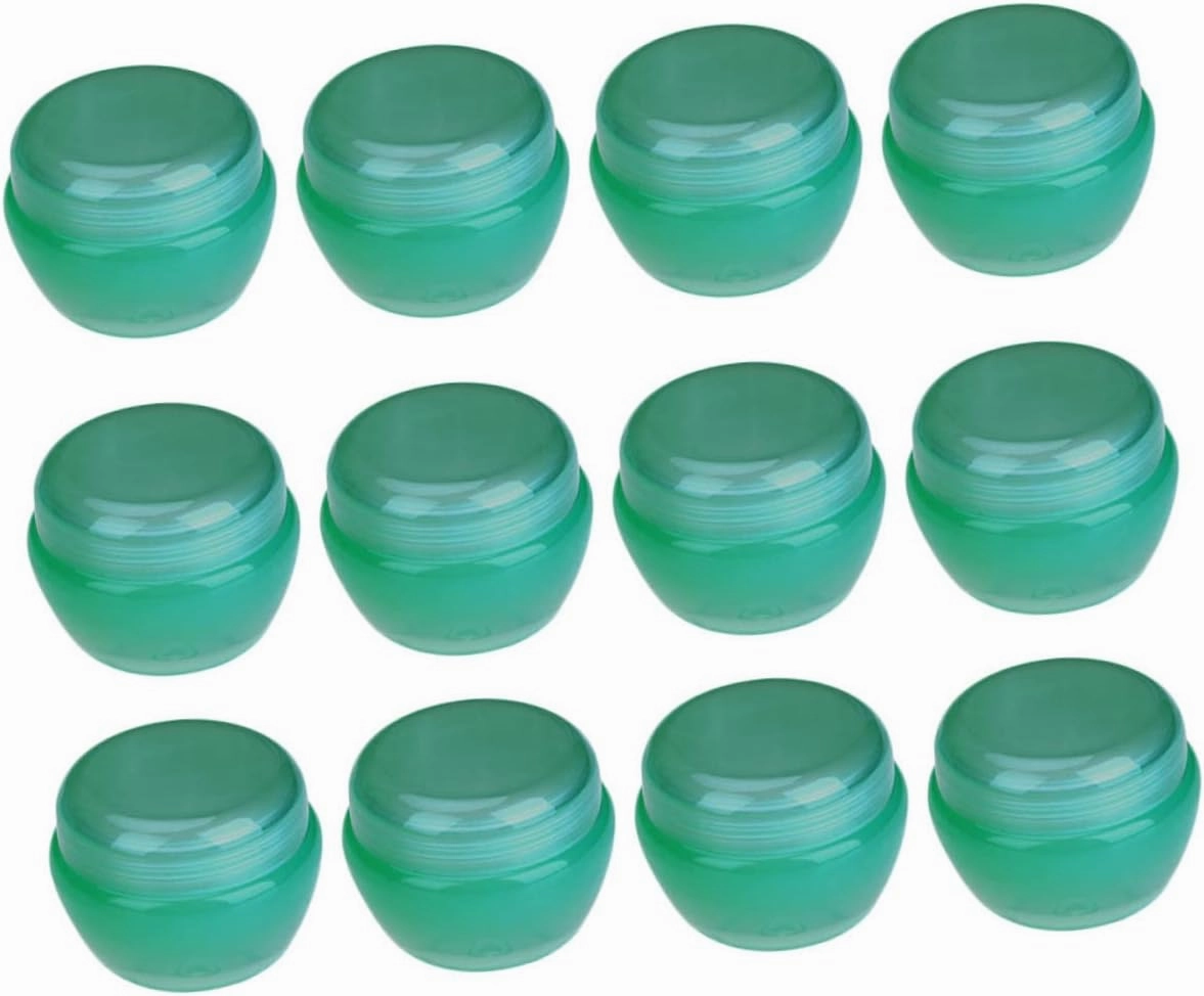 Hemoton Travel Powder Container Foam Pump 40pcs Creams Jars Plastic Lotion Bottles for Cream Storage