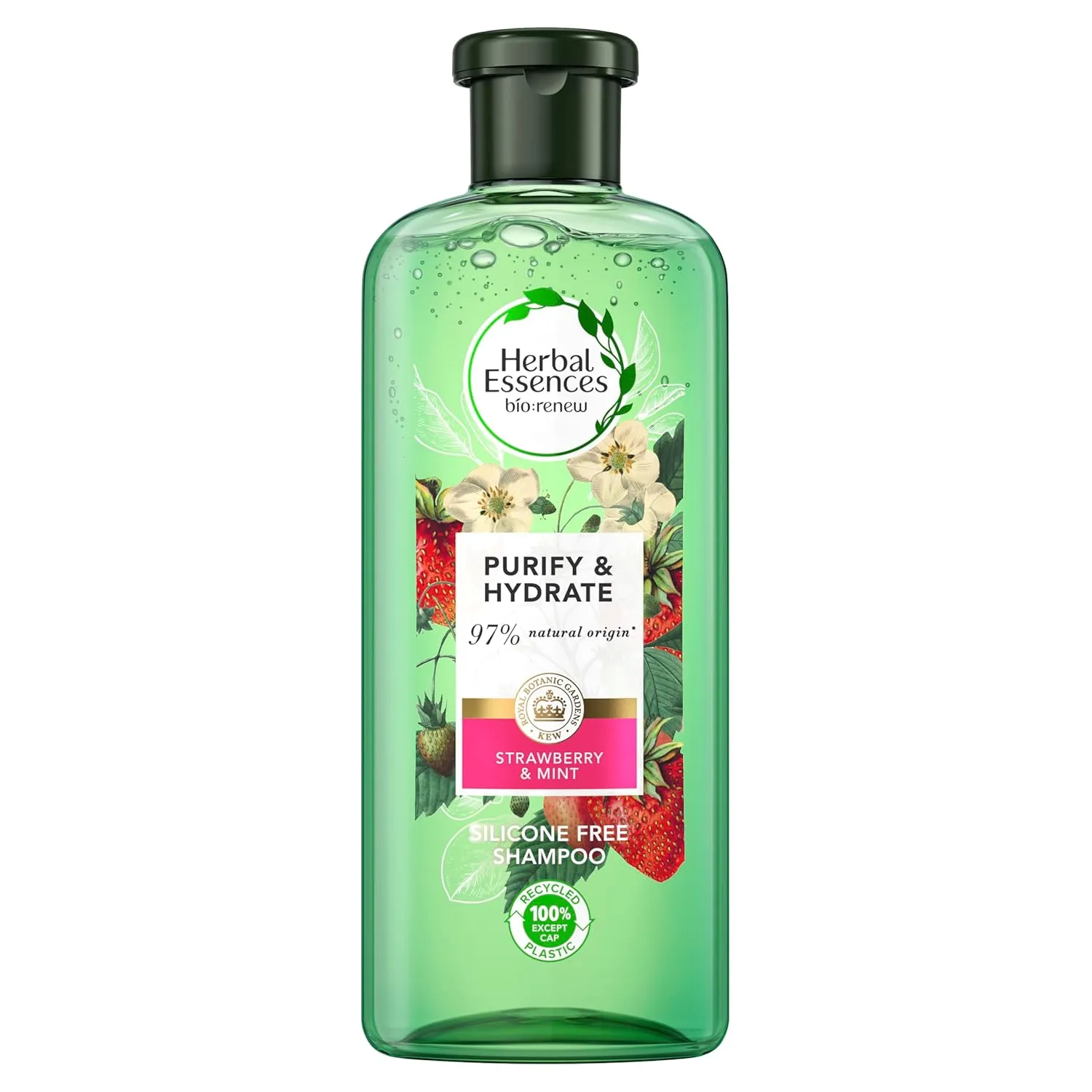 Herbal Essences Bio:Renew Clean White Strawberry & Sweet Mint Shampoo (400ml)