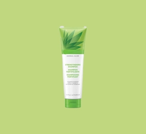 Herbal Aloe Strengthening Shampoo (8.5oz) | 10 times Stronger Hair | No Added Prabens | Reduce Hair Breakage | Plant Derived Microprotiens | 250 ml |