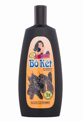 Herbal Shampoo with Saponin 750 ML Helps Hair Smooth Dandruff Free