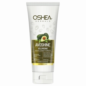 Herbals Avoshine Volumizing Hair Conditioner | Deep Conditioning for Improved Volume & Shine | Enriched with Avocado & Cherry Extract | Paraben & Silicone Free- 200ml, White
