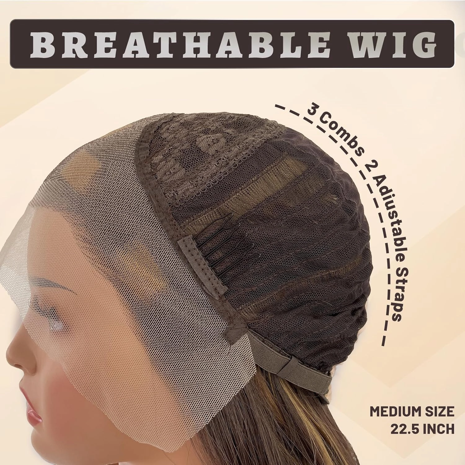 Highlight Synthetic Lace Front Wig Glueless 13x4 HD Lace Front Wig Pre Plucked Long Wavy Wigs for Black Women Ready to Wear Wigs Beginner Friendly 26inch