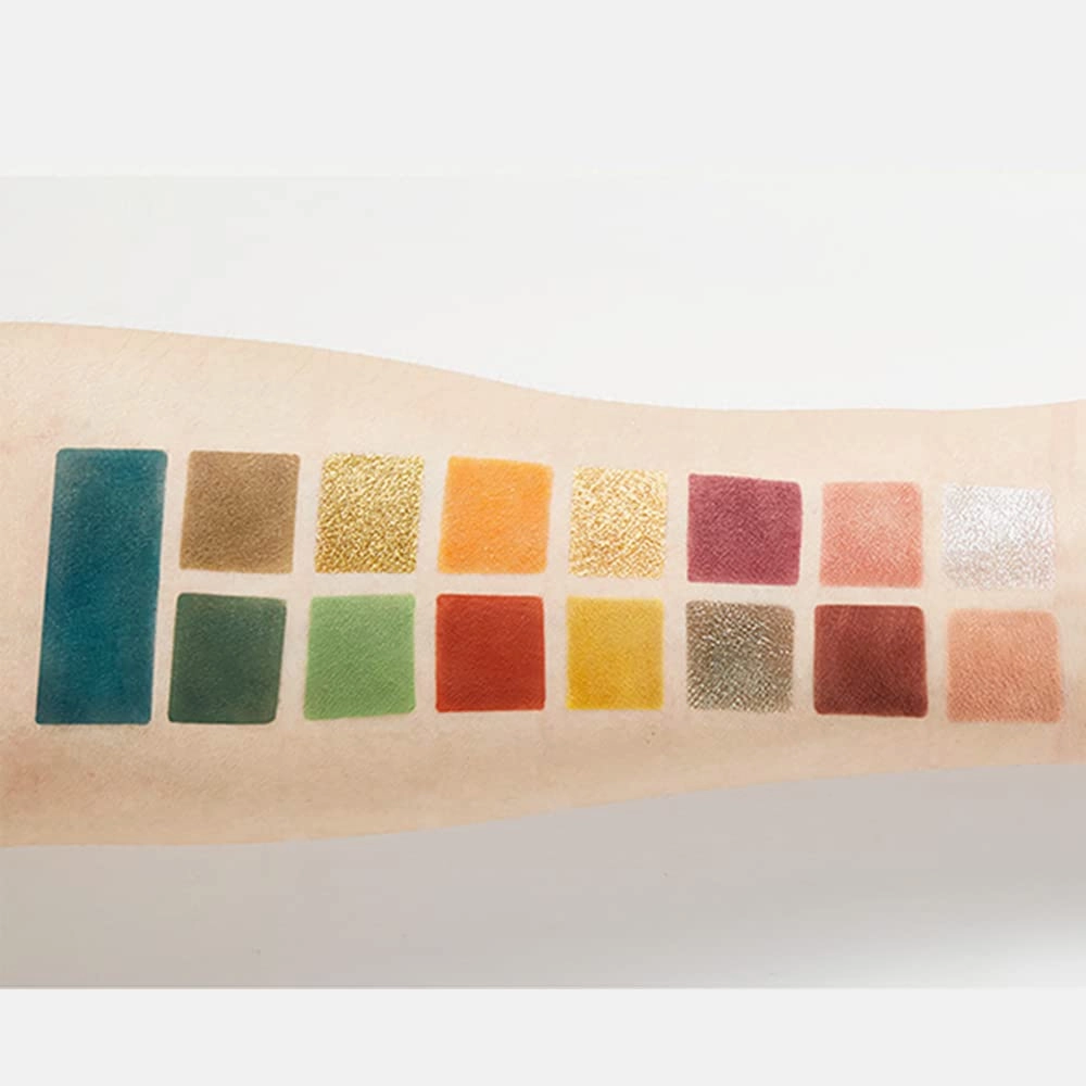 Highly Pigmented Eyeshadow Palette , 15 Colors Matte Shimmer Metallic Eyeshadow Pallet Long Lasting Blendable Natural Colors Waterproof Make Up Eye Shadows Cosmetics Gift Kit-Great for Travel (SEXY GRAY)