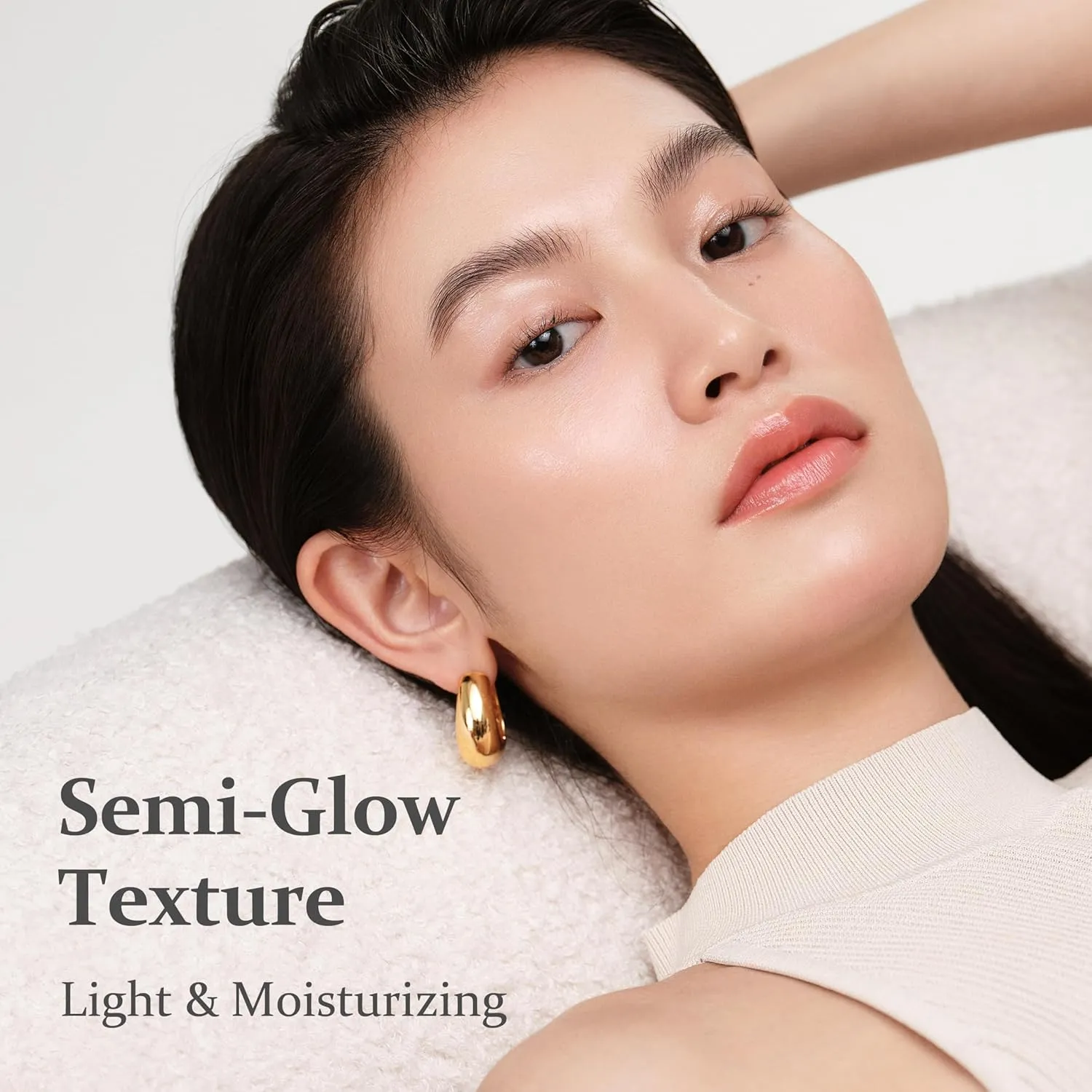 hince Second Skin Glow Cushion-12g | Skin Foundation dewy, glow, long-lasting, classy, clean beauty, lightweight, natural look,refreshing, moisturizing, slim fitting texture (ROSY, 15)