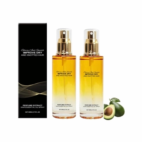 Hoegoas Conditioning Oil - Hoegoas 80ml Conditioning Oil Spray Scalp & Hair Strengthener Leave-In Conditioner Comforting Shampoo Cleanser, Improve Dry and Frizzy, Glossy & Smooth (2PCS)